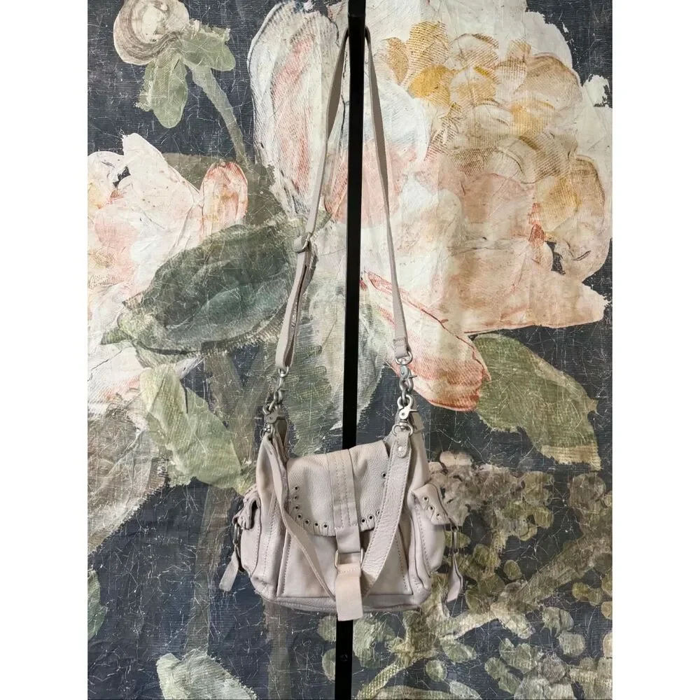 New Free People We The Free Baby Leigh Distressed Tote Bag One Size